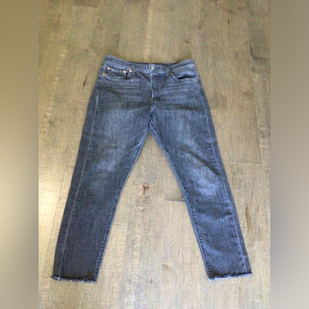 LEVI'S Wedgie Skinny Jeans Ravens Wing PC9 52305-0017 Women's Size 32